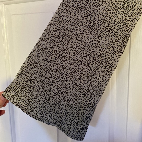 SAGE The Label NWT olive green cheetah mini dress. - Picture 2 of 14